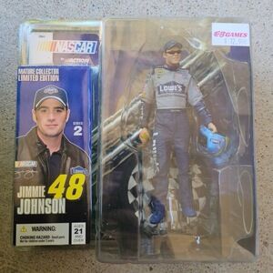 McFarlane Action Figure Jimmie‎ Johnson #48 NASCAR New In Package Collectible